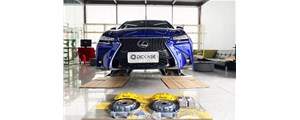 裝車(chē)案例|雷克薩斯GS300剎車(chē)升級(jí)前置G6后置v4卡鉗套裝