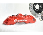 英菲尼迪G37剎車改裝brembo剎車大六活塞，進(jìn)口剎車配件